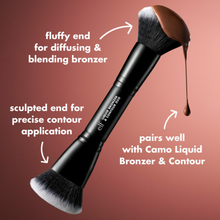 Load image into Gallery viewer, e.l.f. Liquid Bronzer & Contour Duo Brush