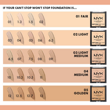 Load image into Gallery viewer, NYX Professional makeup Can't Stop Won't Stop Mattifying Pressed Powder