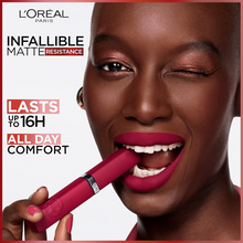 Load image into Gallery viewer, Loreal Paris Infallible Matte Resistance Liquid lipstick