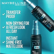 Load image into Gallery viewer, MAYBELLINE Fit Me Matte + Poreless Instant Matte Setting Spray
