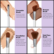 Load image into Gallery viewer, e.l.f Professinal set of 12 Makeup Brushes