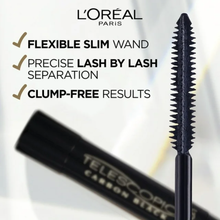 Load image into Gallery viewer, L'Oreal Paris Telescopic Original Lengthening Mascara- Waterproof Carbon Black