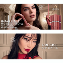 Load image into Gallery viewer, Loreal Paris Infallible Matte Resistance Liquid lipstick