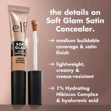 Load image into Gallery viewer, e.l.f. Soft Glam Satin Concealer