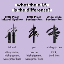 Load image into Gallery viewer, e.l.f Wide Glide Eyeliner Pen -Blackest Black