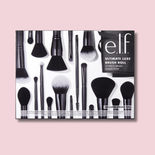 Load image into Gallery viewer, e.l.f. 19 Piece Makeup Brush Set & Roll