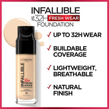 Load image into Gallery viewer, L'Oreal Infallible 32 Hour Fresh Wear Foundation