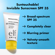 Load image into Gallery viewer, e.l.f SKIN Suntouchable Invisible Sunscreen SPF 35