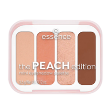 Load image into Gallery viewer, essence the PEACH edition mini eyeshadow palette