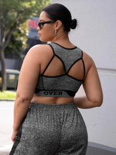 Load image into Gallery viewer, Plus High Support Cut Out Sports Bra