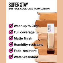 Load image into Gallery viewer, Maybelline Super Stay 24hr Full Coverage Foundation