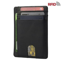 Load image into Gallery viewer, Luxury Slim RFID Blocking Genuine Leather Wallet Credit Card ID Coin Holder