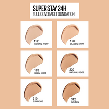 Load image into Gallery viewer, Maybelline Super Stay 24hr Full Coverage Foundation