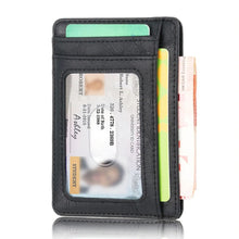 Load image into Gallery viewer, Luxury Slim RFID Blocking Genuine Leather Wallet Credit Card ID Coin Holder