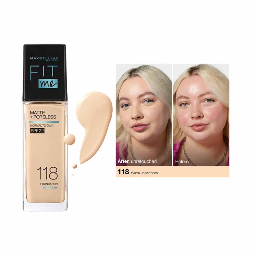 Maybelline Fit Me Matte + Poreless Foundation