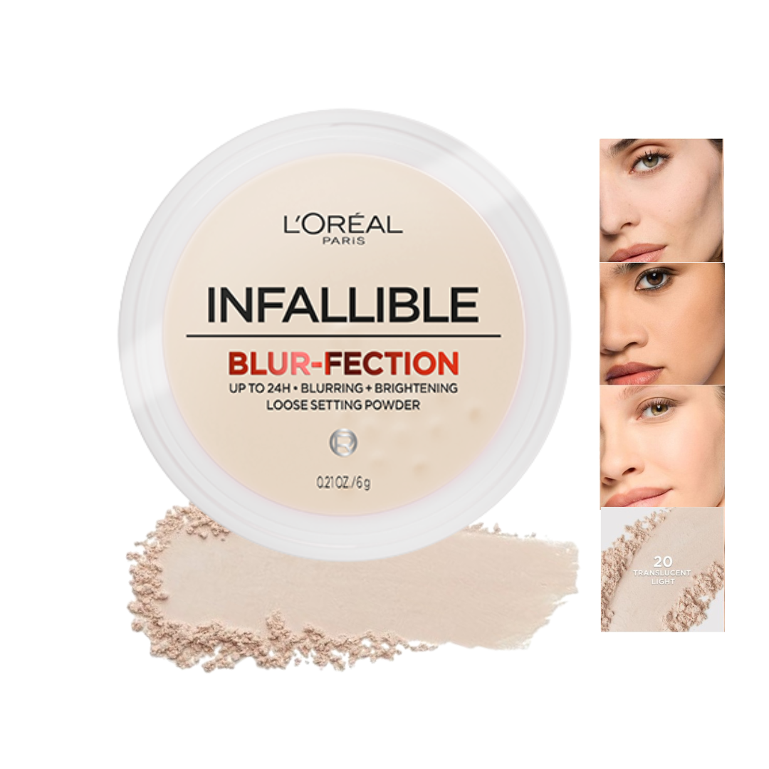 L’Oreal Paris Infallible Blur-Fection Longwear Loose Setting Powder ...