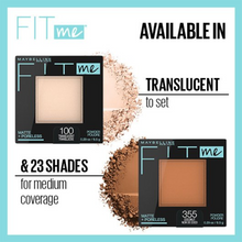 Load image into Gallery viewer, Maybelline Fit Me Matte + Poreless Pressed Powder
