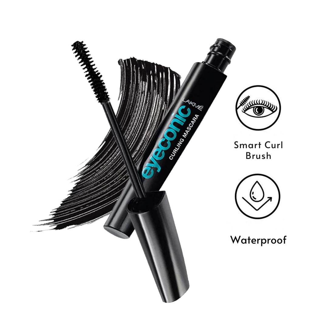 LAKMĒ Eyeconic Curling Mascara -Black