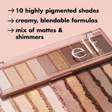 Load image into Gallery viewer, e.l.f Perfect 10 Eyeshadow Palette -Nude Mood
