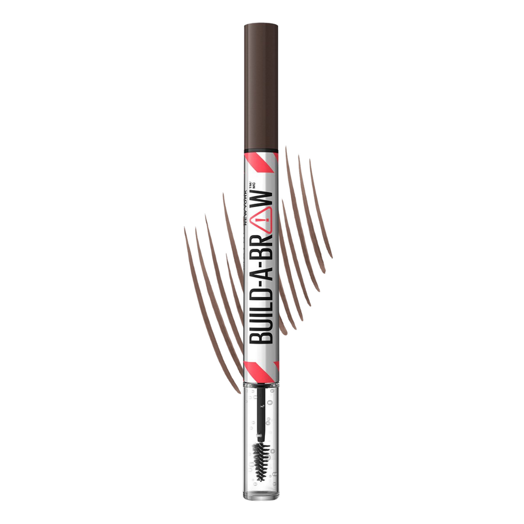 Maybelline BUILD-A-BROW 2-IN-1 Brow pen and Sealing Gel Eye Makeup