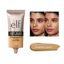 Load image into Gallery viewer, e.l.f. Soft Glam Satin Foundation
