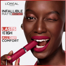 Load image into Gallery viewer, Loreal Paris Infallible Matte Resistance Liquid lipstick
