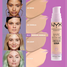 Load image into Gallery viewer, NYC Professional Makeup Bare with me Concealer Serum
