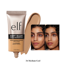 Load image into Gallery viewer, e.l.f. Soft Glam Satin Foundation
