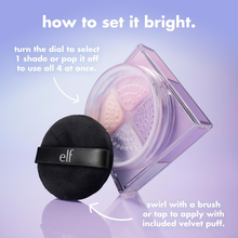Load image into Gallery viewer, e.l.f. Set It Bright Powder Quad
