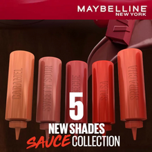 Load image into Gallery viewer, Maybelline Super Stay Vinyl Ink Liquid Lip Color -Sauce Collection
