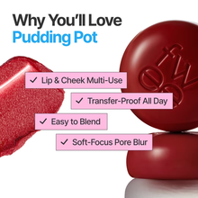 Load image into Gallery viewer, FWEE  Lip &amp; Cheek Blurry Pudding Pot
