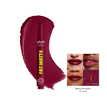 Load image into Gallery viewer, NYX Professional Makeup Fat Matte Smooth Color lipstick
