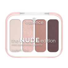 Load image into Gallery viewer, essence the NUDE edition mini eyeshadow palette
