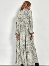Load image into Gallery viewer, Marble Print Split Thigh Dress
