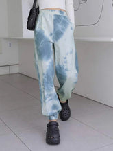 Load image into Gallery viewer, DAZY Tie Dye Elastic Waist Slant Pocket Sweatpants
