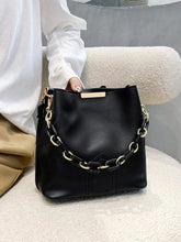 Load image into Gallery viewer, Minimalist Chain Bucket Bag
