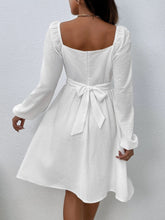 Load image into Gallery viewer, Frill Trim knot back dress
