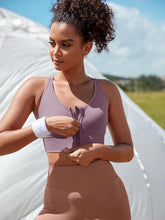 Load image into Gallery viewer, High Support Zip Front Sports Bra

