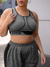 Load image into Gallery viewer, Plus High Support Cut Out Sports Bra
