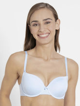 Load image into Gallery viewer, Jockey Medium Coverage Flexiwired Padded T-Shirt Bra - Chambray Blue
