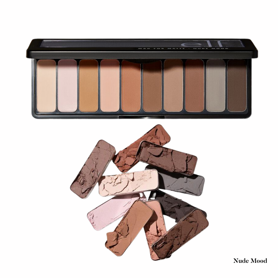 e.l.f Mad for Matte Eyeshadow Palette -Nude Mood